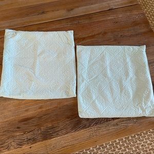 Light Blue Pillow Case Covers Set of 2. Perfect addition to your home.